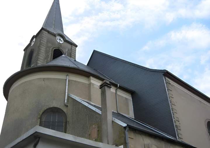 Toiture et zinguerie église traditionnelle Guenviller
